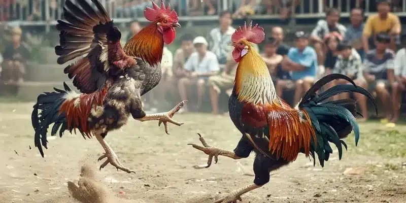 Đá gà cựa dao trực tiếp mang lại cảm giác hồi hộp khó tả